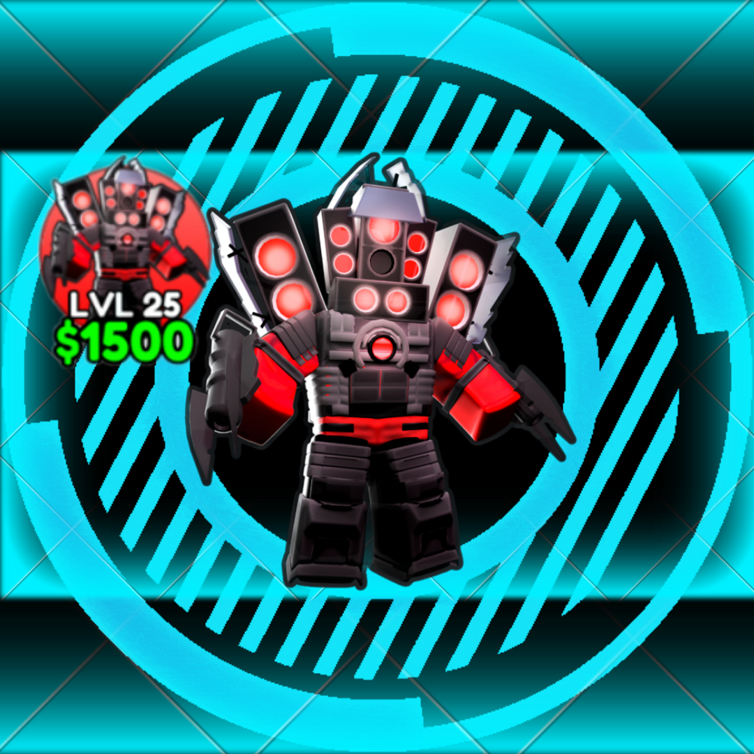 Upgraded Titan Speakerman