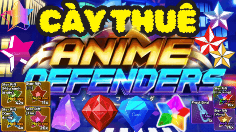 CàY THUê ANIME DEFENDERS