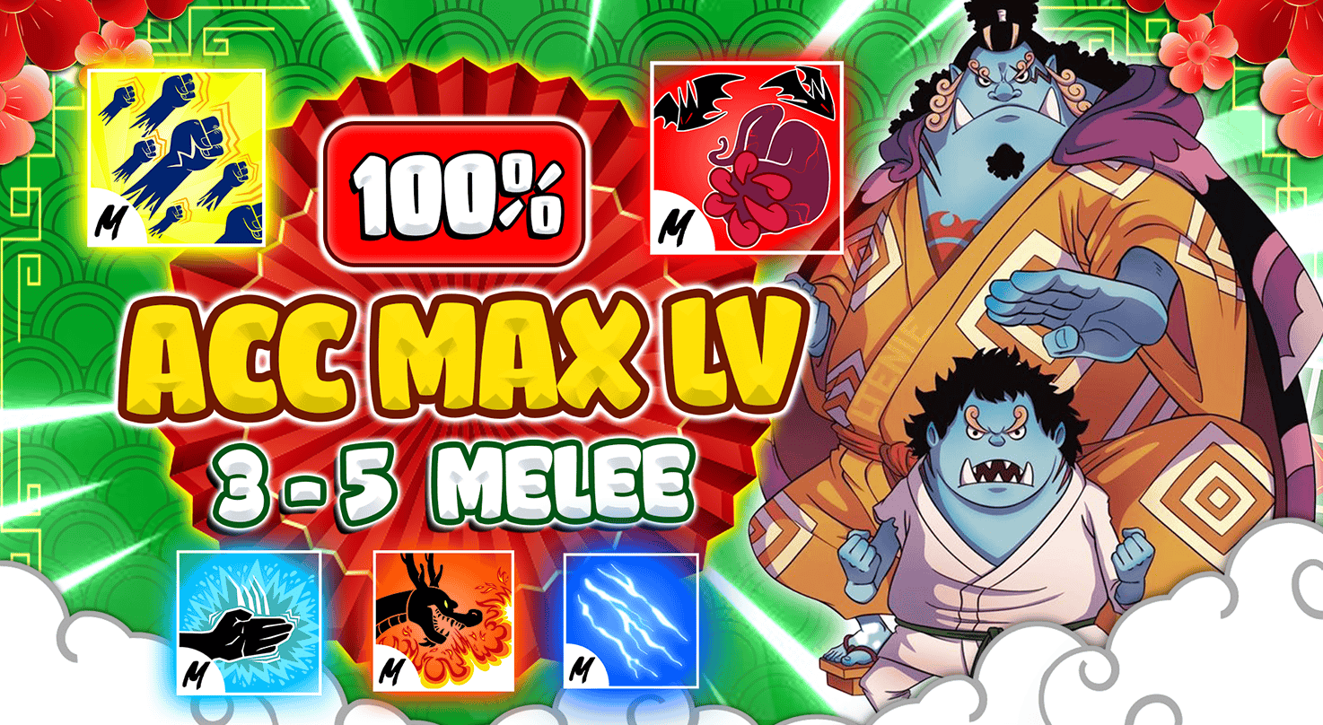 MAX LV + 3-5 MELE | 100%